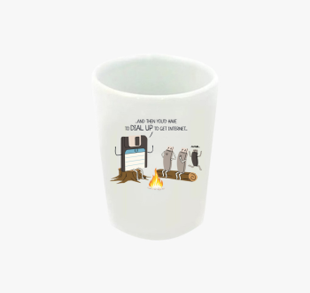 Dial up feles pohár