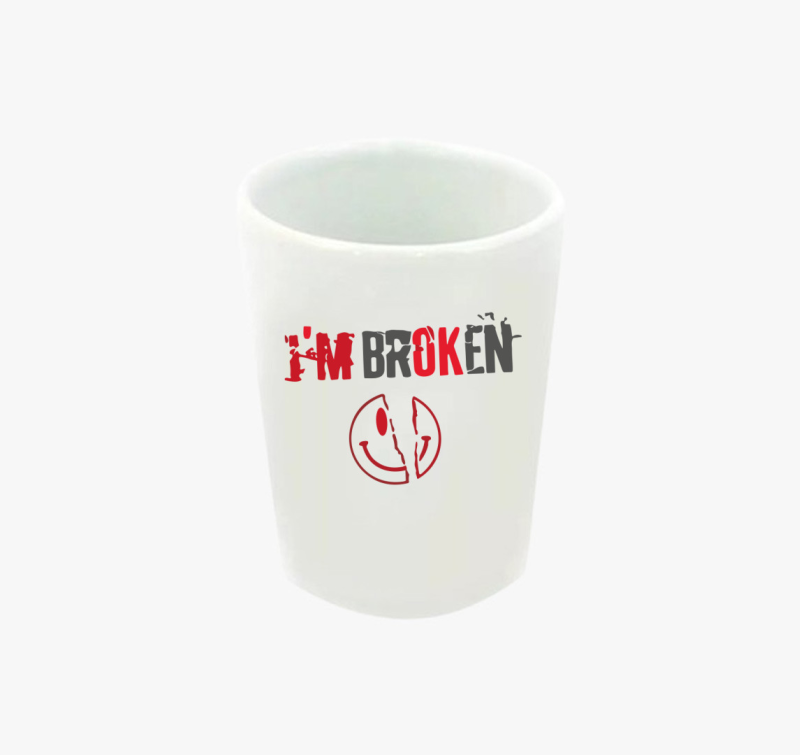 Im broken feles pohár