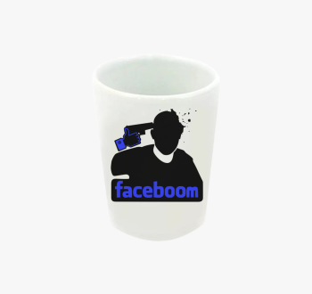 Faceboom feles pohár