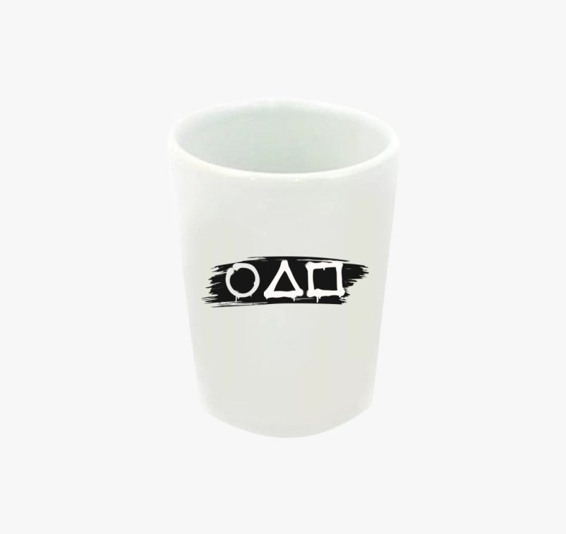 Squid game mintás feles pohár