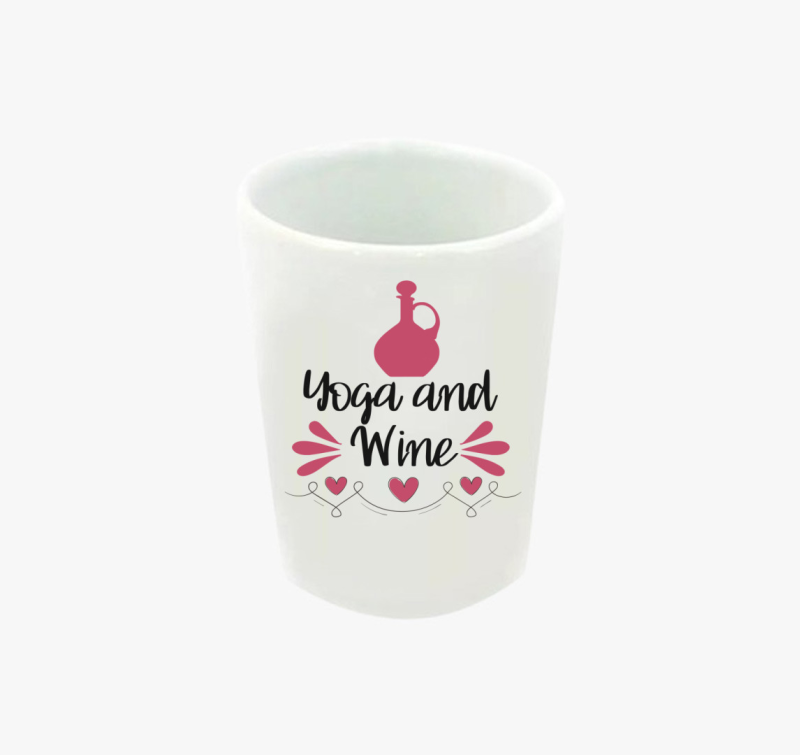 Yoga wine feles pohár