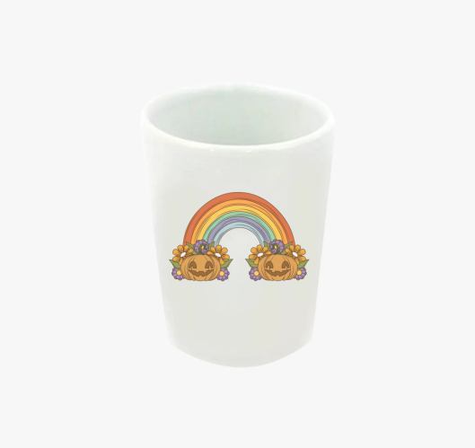 Szivárványos Tökök feles pohár...