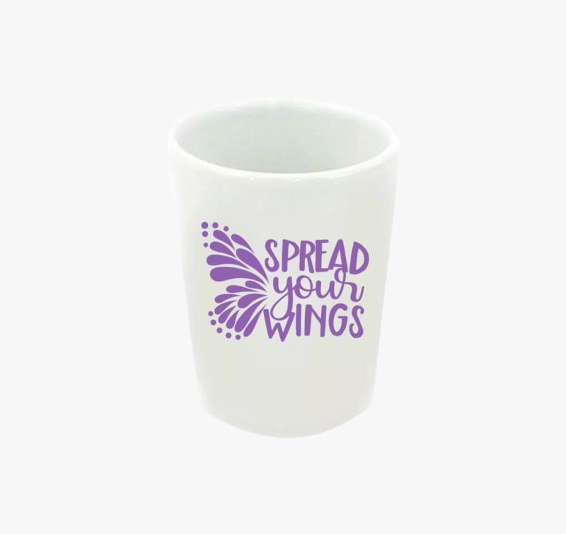 Spread wings lila feles pohár