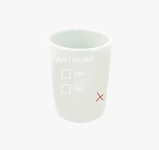 Am I drunk feles pohár