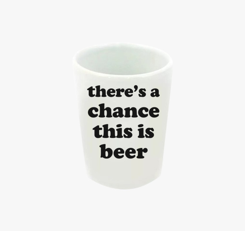 Beer chance feles pohár