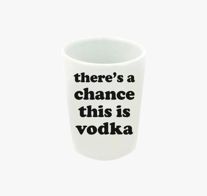 Vodka chance feles pohár
