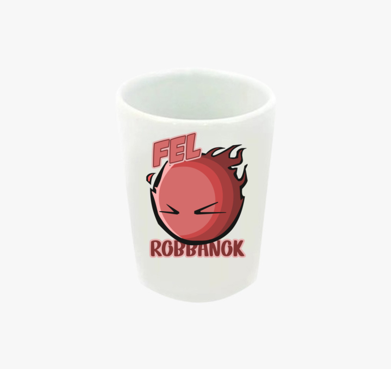Felrobbanok feles pohár