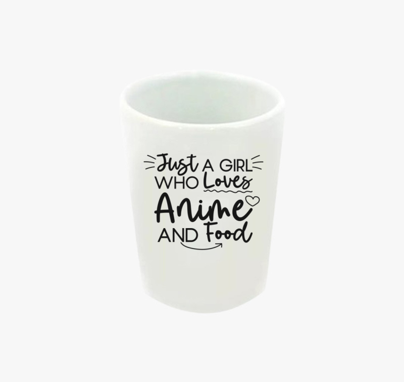 Anime food feles pohár