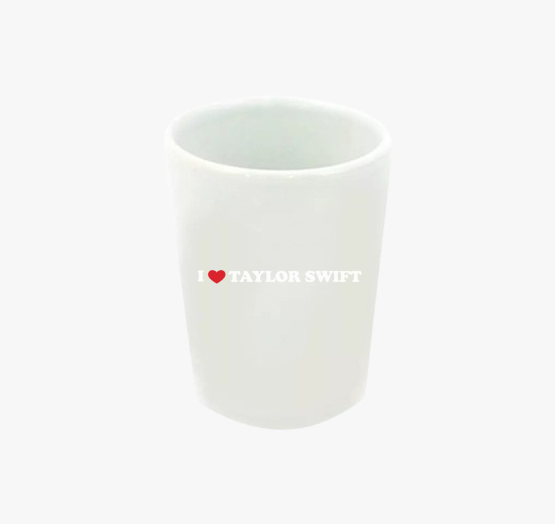 Love TS white feles pohár