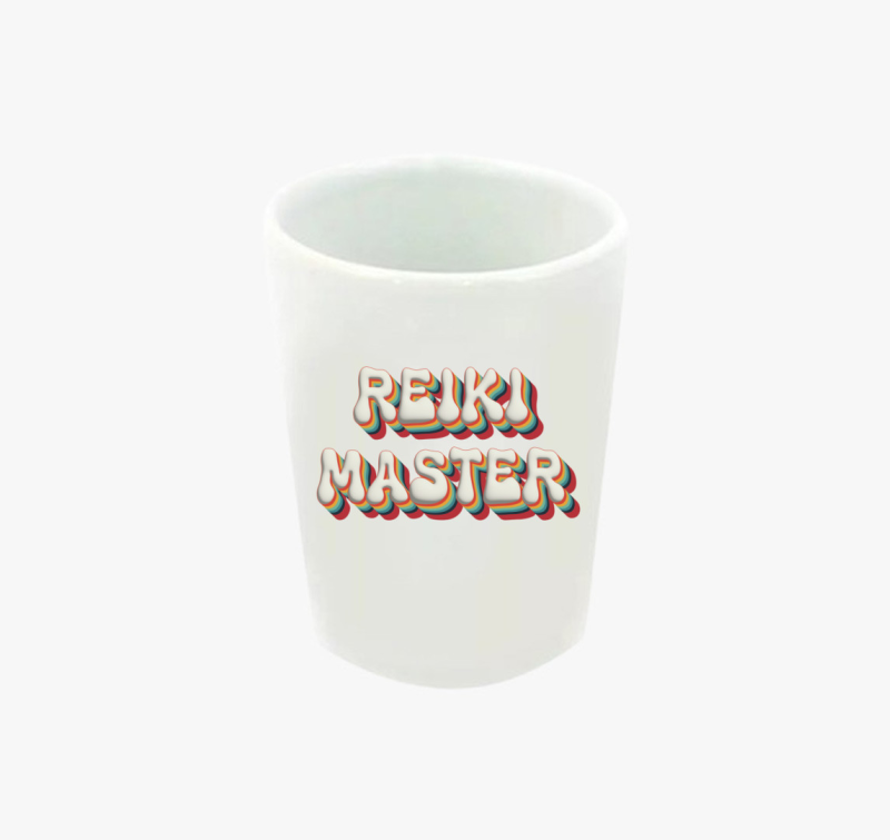 Reiki mester feles pohár