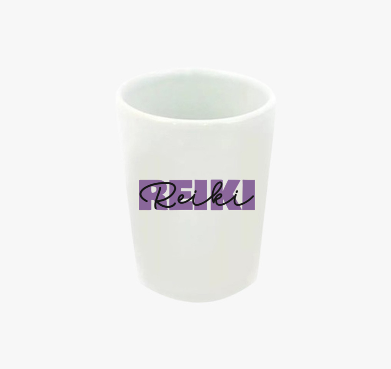 Reiki lila feles pohár