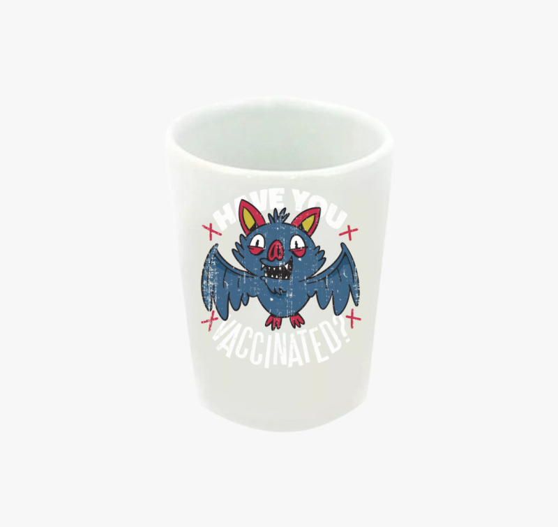 Cuki denevér feles pohár