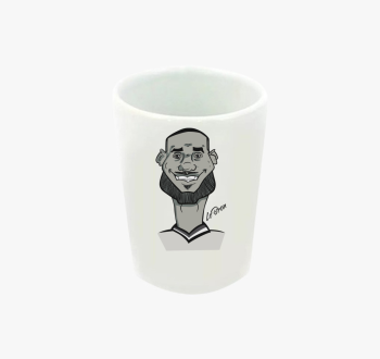 LeBron caricature fe