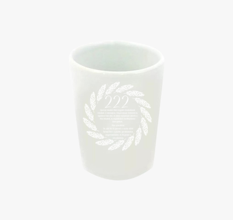 222 angyali szám feles pohár