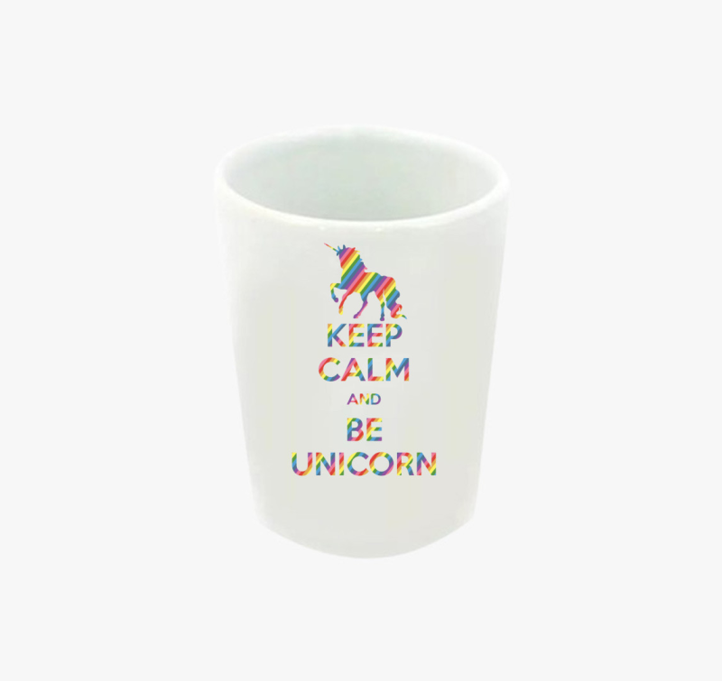Csak nyugi és légy unikornis feles pohár