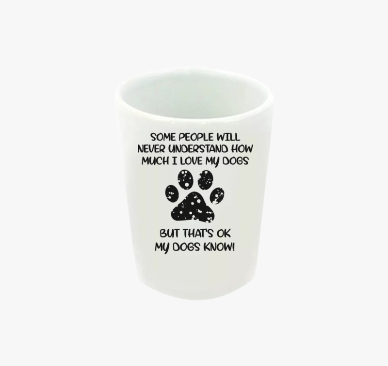 Szeretem a kutyámat feles pohár