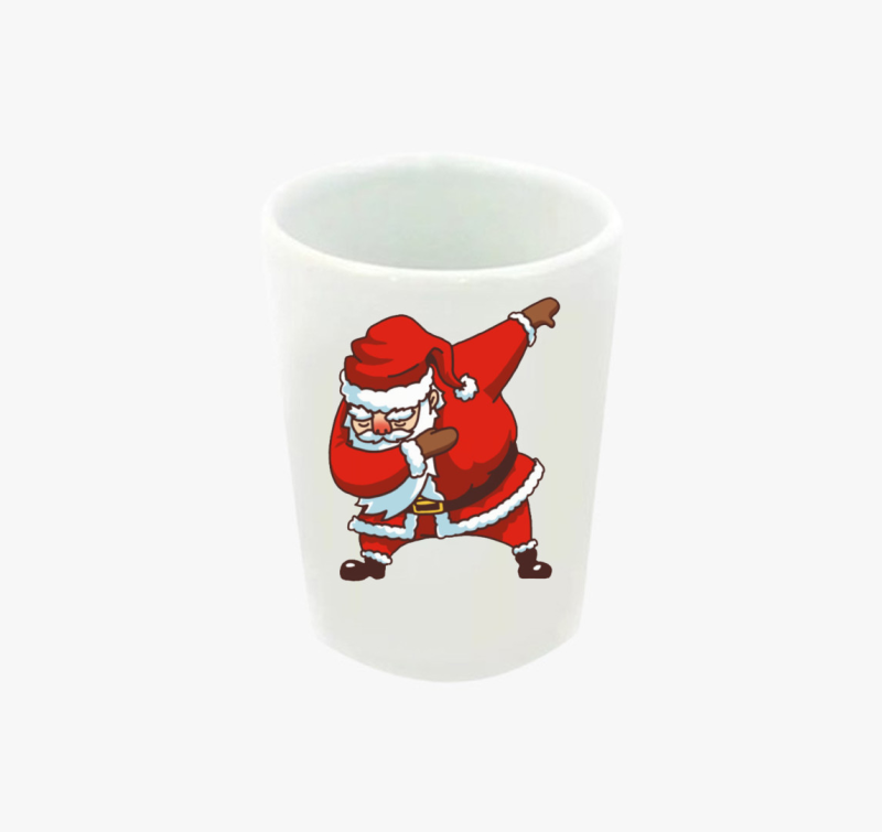 DAB mikulás feles pohár