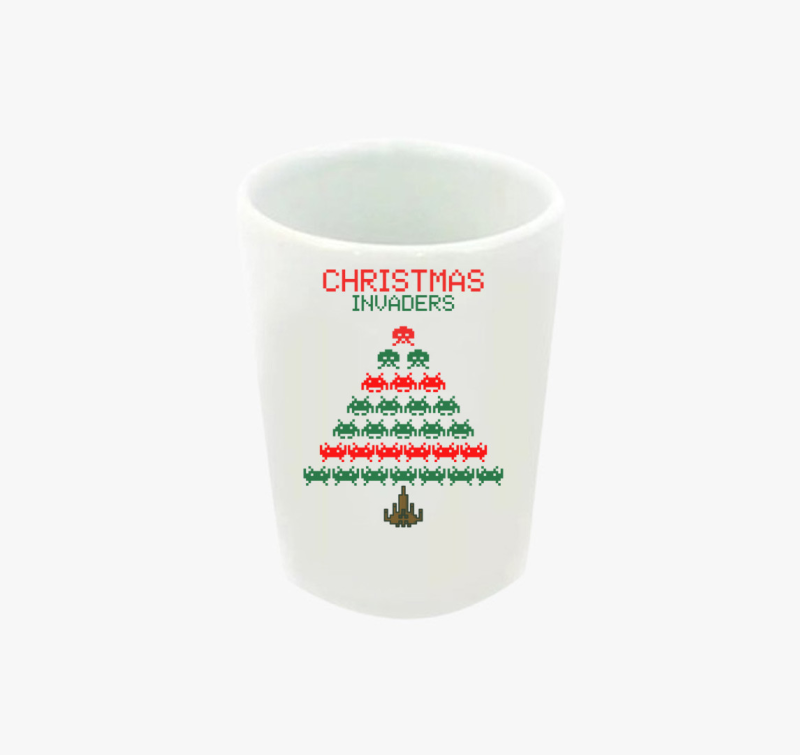 Christmas Invaders - Karácsonyi feles pohár