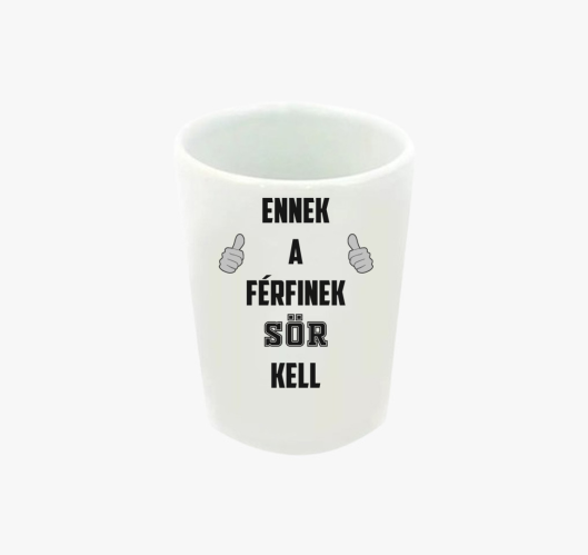 Ennek a férfinek sör kell fele...