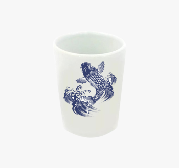 Japán koi ponty fele