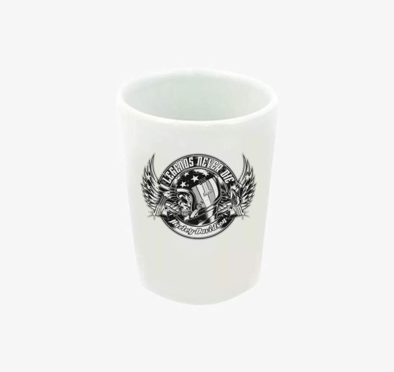 Harley Davidson - Legends never die feles pohár