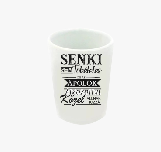 Ápoló feles pohár