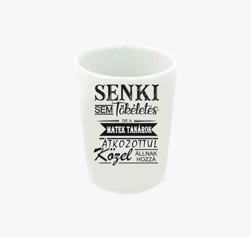 Matek tanár feles pohár