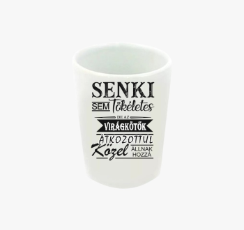 Virágkötő feles pohá