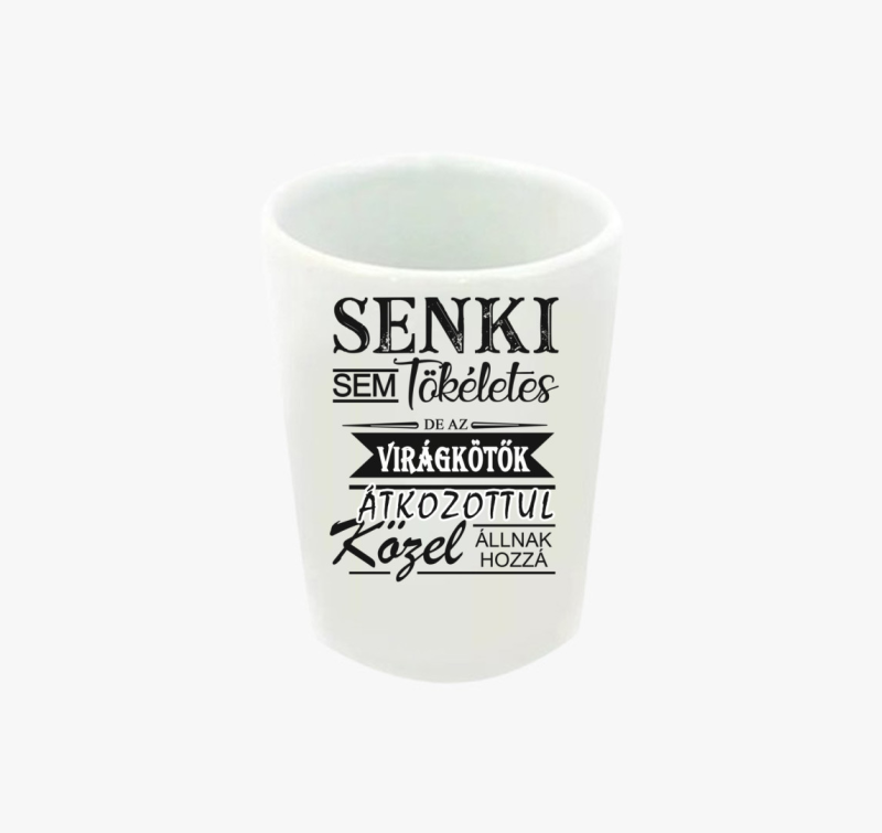 Virágkötő feles pohár