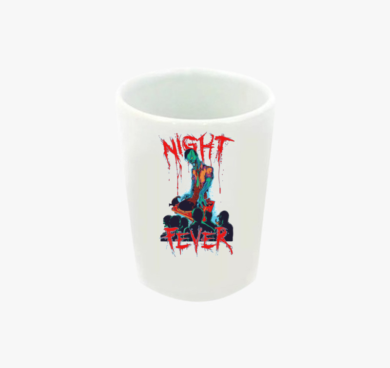 Zombi DJ - Night Fever feles pohár