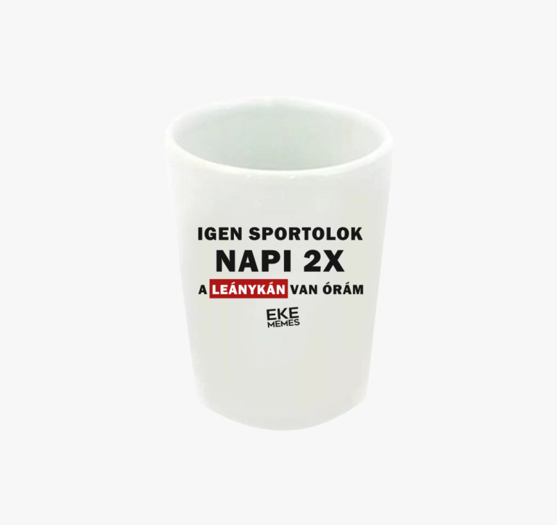 Igen sportolok! feles pohár