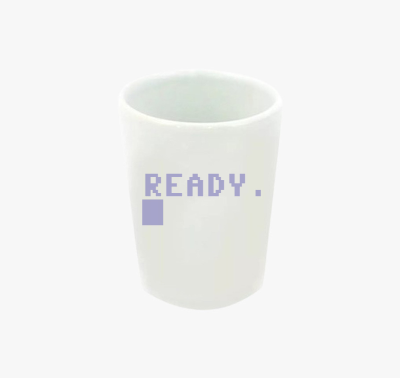 Commodore 64 feles pohár - Ready (C64)