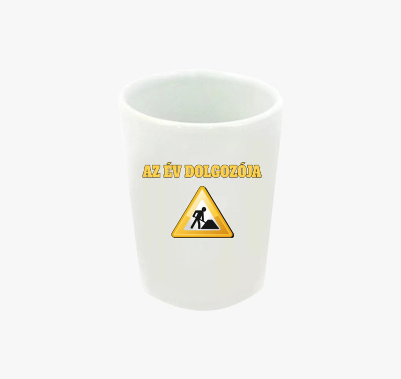 Az Év dolgozója feles pohár - Ideális a főnöknek, vagy alkalmazottaknak