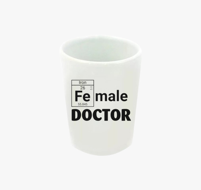Doktornős feles pohár