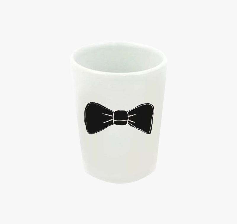 Csokornyakkendős feles pohár