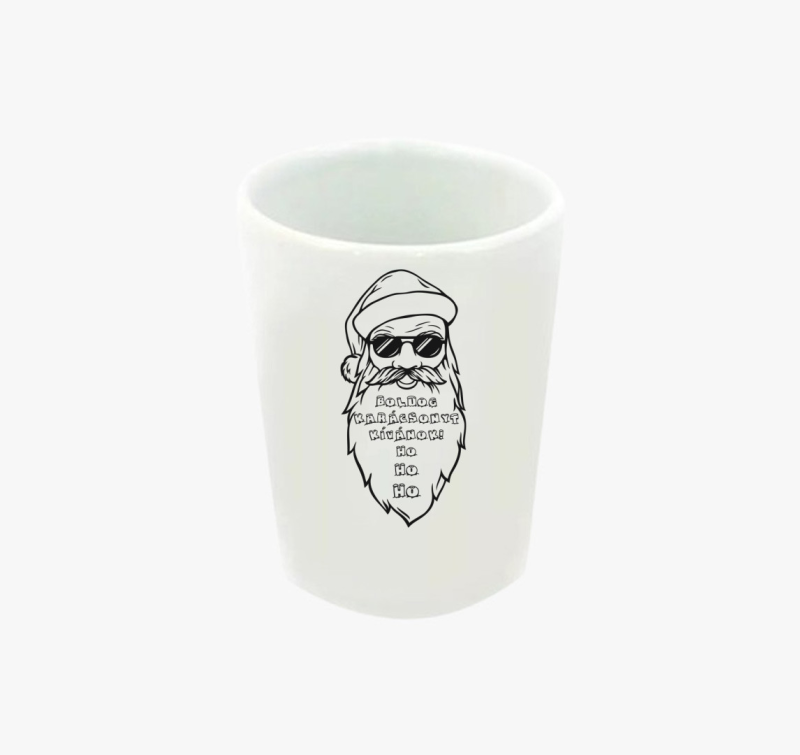 Mikulásos feles pohár