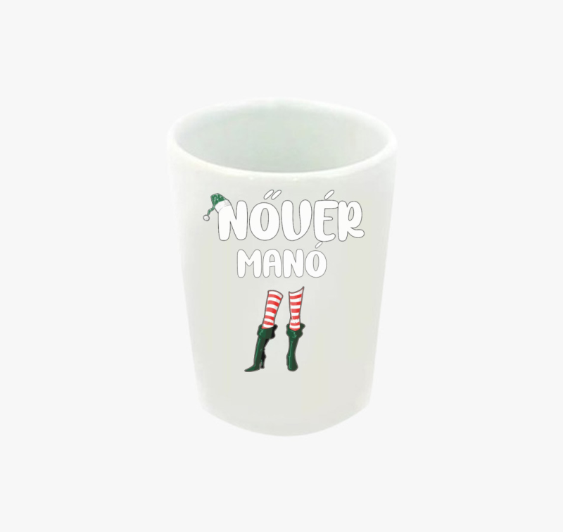 Nővér manós feles pohár