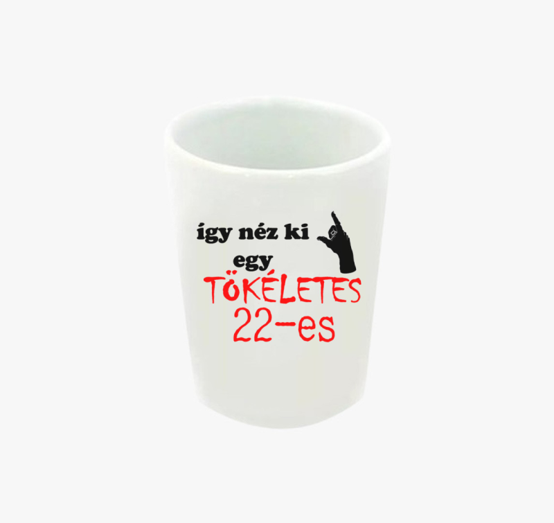 Tökéletes születésnapos feles pohár