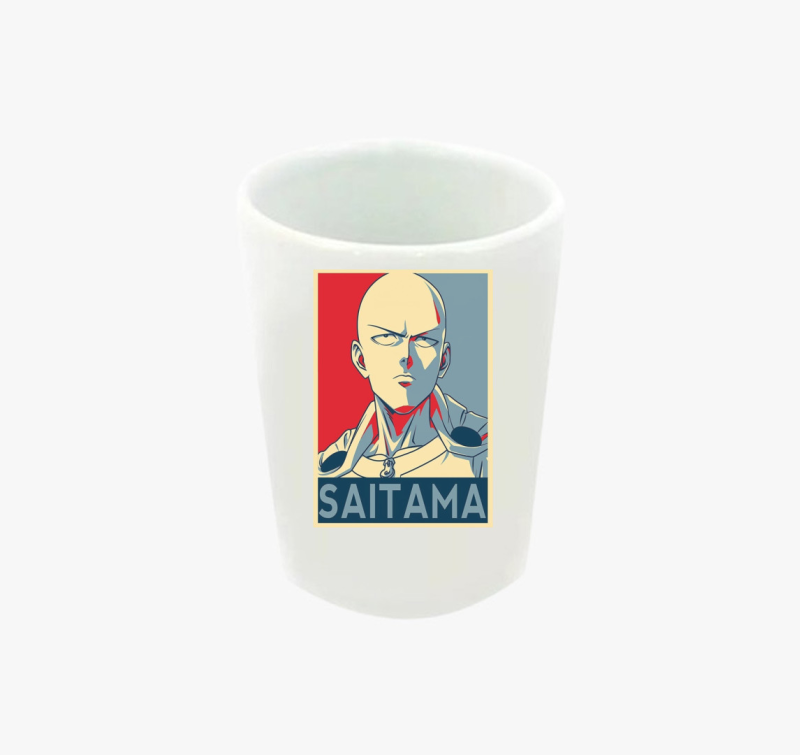 One Punch Man SAITAMA feles pohár