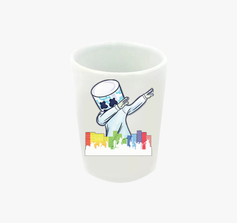 Marshmello dab feles pohár