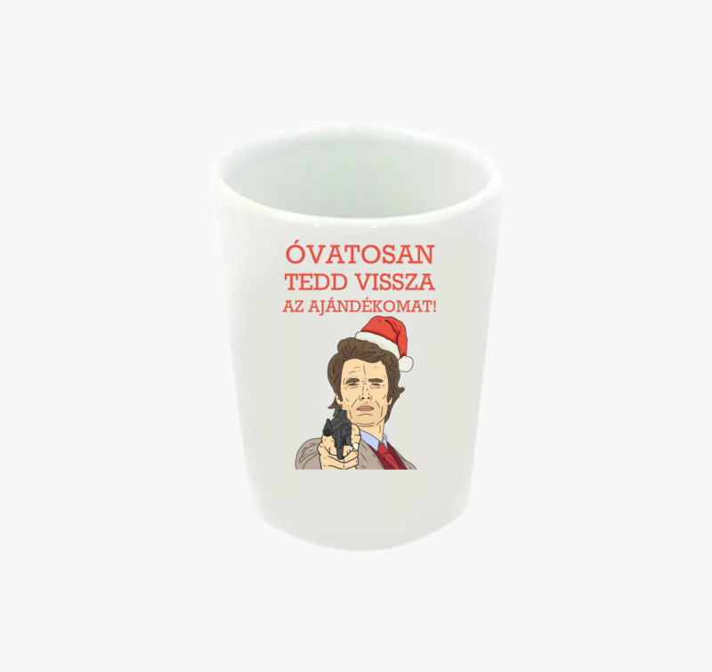 Vicces karácsonyi feles pohár