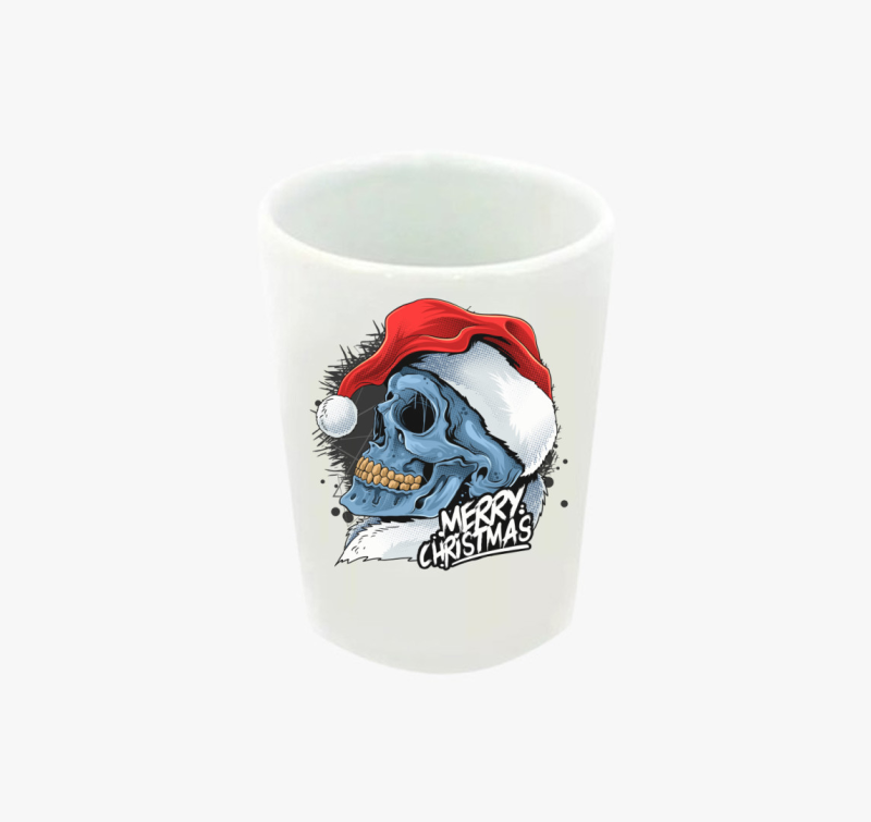 Koponyás karácsonyi feles pohárújragondolva