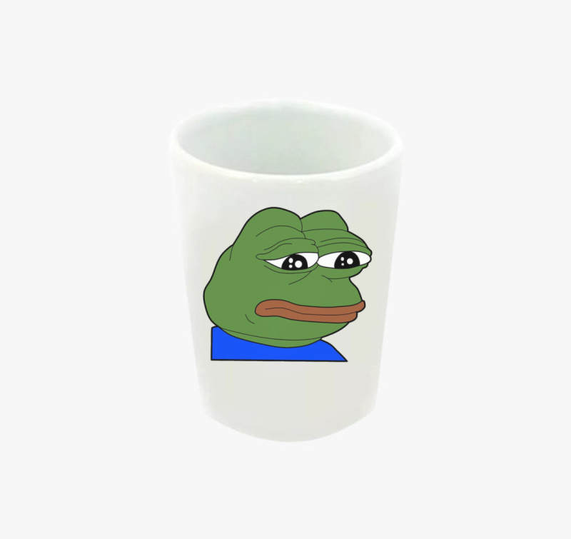 Pepe a Béka feles pohár