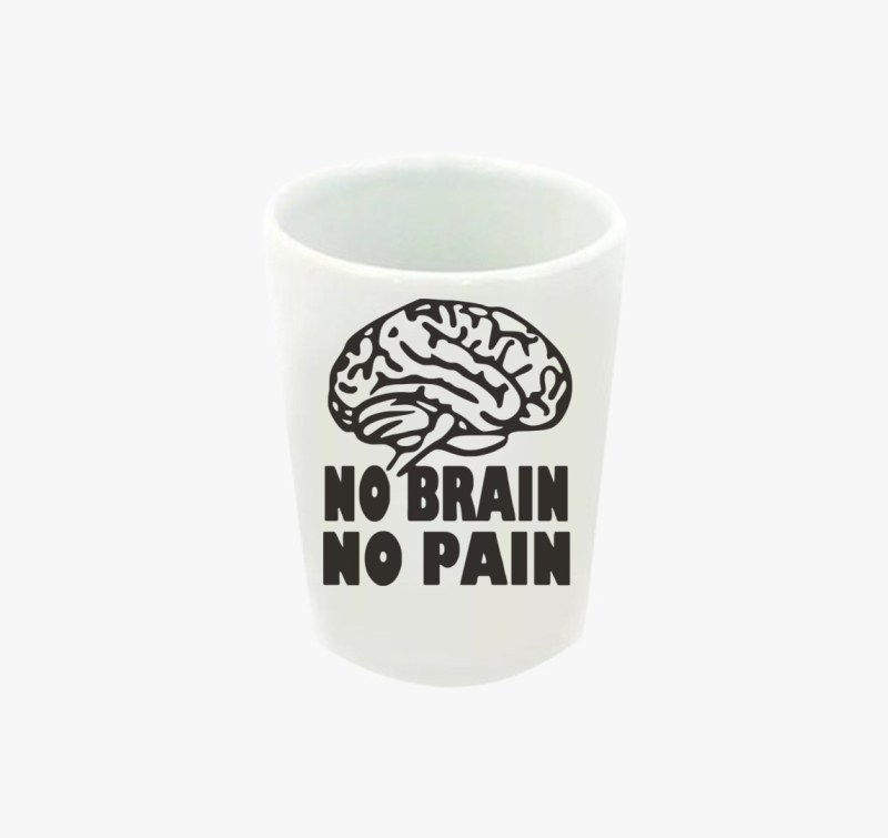 Agy nélkül nincs fájdalom - vicces feles pohár