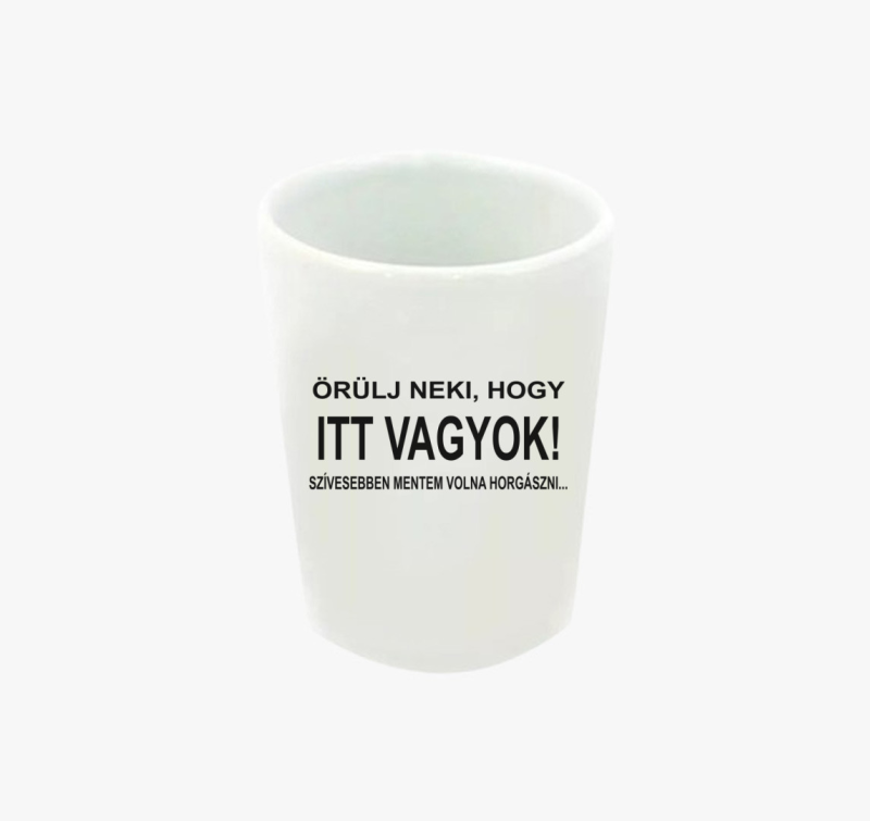 Inkább mentem volna horgászni feles pohár