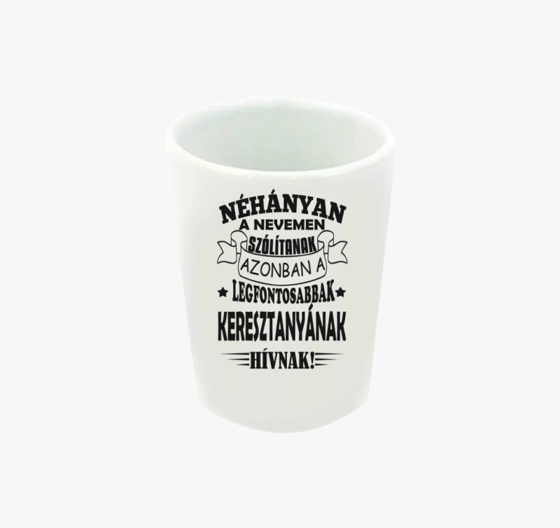 Keresztanyukáknak feles pohár