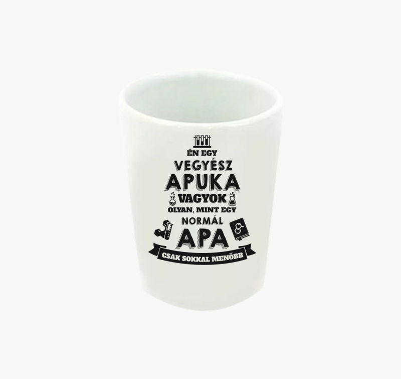 Vegyész apuka feles pohár