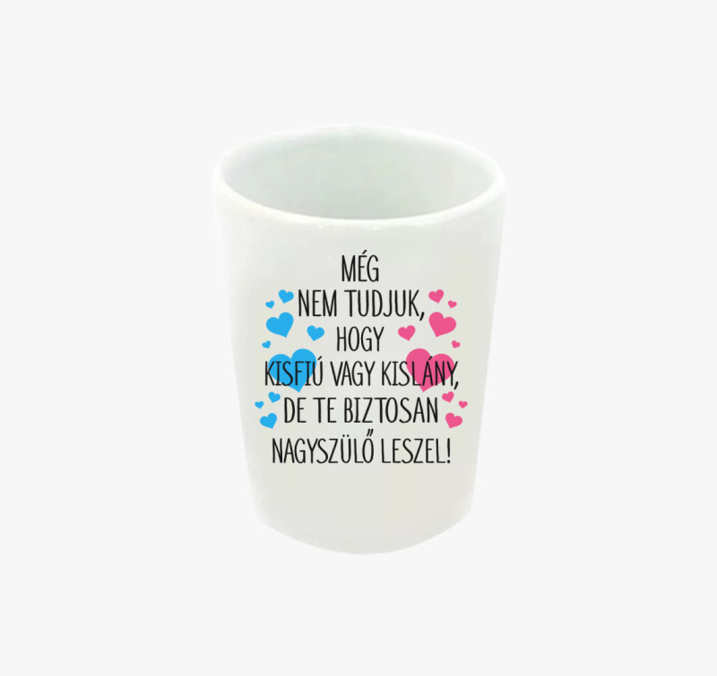 Nagyszülő leszel feles pohár