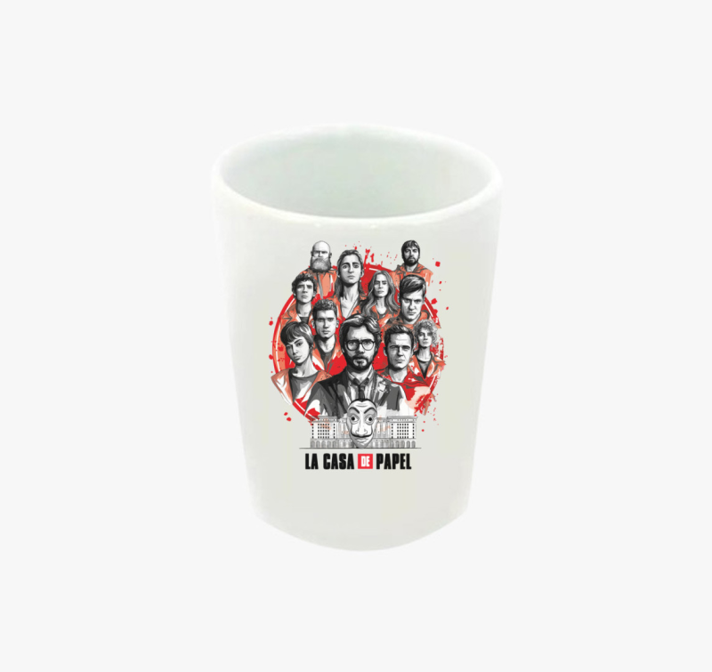 A nagy pénzrablás - La Casa de Papel feles pohár
