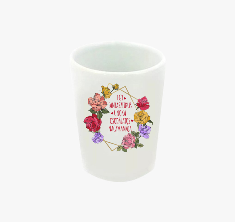 Csodálatos nagymamás feles pohár